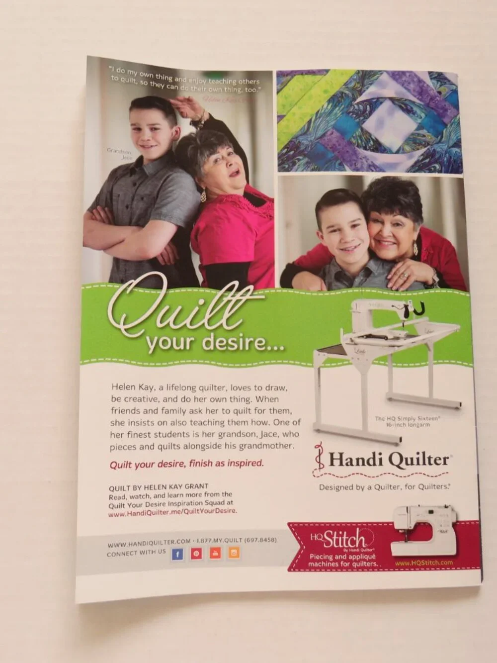 Quilting Arts Magazine August/September 2017 Issue 88